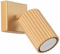 Šviestuvas sieninis Sollux Karbon, GU10, 1 x 10 W, aukso sp. / aukso sp.