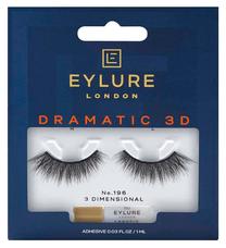 Mākslīgās skropstas Eylure Dramatic 3D No.196, 1 ml, melna krās.