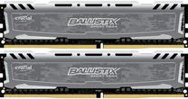 Operatyvioji atmintis (RAM) Crucial Ballistix Sport LT Gray BLS2K8G4D26BFSB, DDR4, 16 GB, 2666 MHz