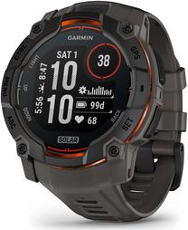 Išmanusis laikrodis Garmin Instinct 3 50mm, Solar 010-02935-00, juoda sp.