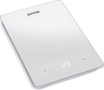 Elektroninės virtuvinės svarstyklės Gorenje KT10LBW, balta sp.