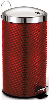 Prügikast Berlinger Haus Metallic Line Burgundy Edition BH-6424, punane v., 20 l, 48 cm x 29.3 cm