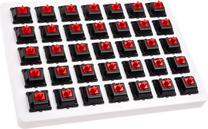 Jungiklis Keychron Z41 Cherry MX Red switch set 35-pack, balta sp./juoda sp./raudona sp.