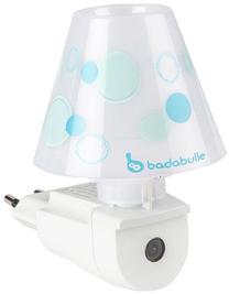 Öölamp Badabulle Nightlight, valge v./helesinine v.