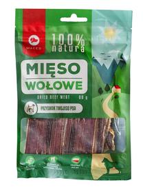 Лакомство для собак Maced 100% Natura, говядина, 0.06 кг