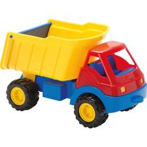 Žaislinis sunkvežimis Dump Truck with Low‑Noise Tyres, geltona sp.