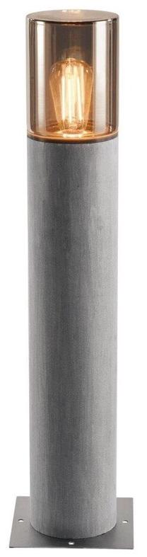 Brīvi stāvošs āra gaismeklis SLV Lisenne Pole 40, 23W, E27, IP54, pelēka krās., 12 cm x 70 cm