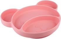 Lėkštutė Canpol Babies Suction Trigeminal Plate, 6+ mėn., silikonas, rožinė sp.