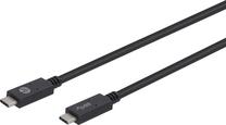 Vads HP USB Type-C male, USB Type-C male, 1 m, melna krās.