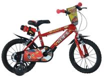 Vaikiškas dviratis, vaikų Dino Bikes Cars BOTTARI.416U-CR, juoda sp./raudona sp., 16"