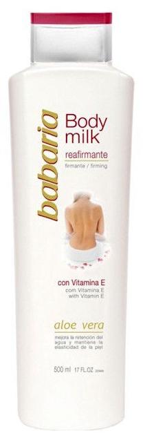 Kūno pienelis Babaria, 500 ml