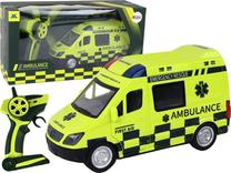 Игрушечная машина скорой помощи Lean Toys Emergency Rescue, желтый цв.