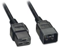 Vads Akyga IEC 320 C20, IEC 320 C19, 1.8 m, melna krās.