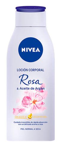 Kūno losjonas Nivea Oil In Lotion Rose & Argan, 400 ml