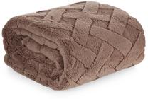 Pledas Design 91 Flano K167-02, ruda sp., 200 cm x 220 cm