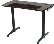 Arvutimängulaud Ultradesk Enter V2, 113 cm x 61 cm, 76 cm, must v.