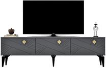 ТВ стол Kalune Design Touch v2, антрацитовый цв., 63.6 см x 150 см x 35 см