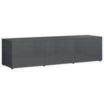 TV galds VLX, pelēka krās., 120 cm x 34 cm x 30 cm