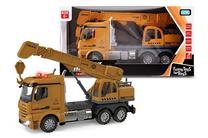 Игрушечный автомобиль с краном Artyk Toys For Boys Crane 132773, oранжевый цв.