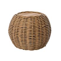 Pufas Miloo Maje Natural, ruda sp., 55 cm x 55 cm x 40 cm
