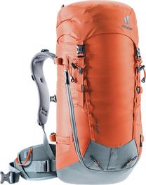 Turistinė kuprinė Deuter Guide, oranžinė sp./pilka sp., 42 l