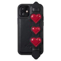 Чехол для телефона Kingxbar Sweet, черный цв./красный цв., Apple