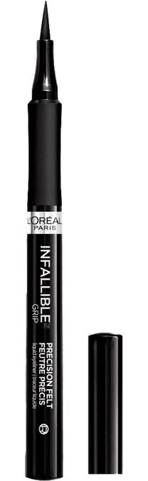 Acu laineris L’Oréal Paris Infaillible Grip 24H, 1 ml, melna krās. 01 black