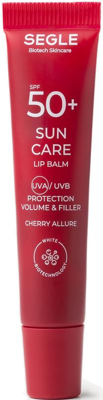 Lūpu balzams, ar krāsu Segle Cherry Allure SPF50+, 7 ml