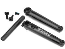 Dviračių atsarginė dalis Mission CRANKS V3 BLACK - 165mm - 19mm, cromo, juoda sp.