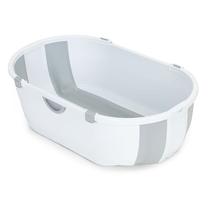 Saliekamā bērnu vanna EcoToys, balts krās./pelēka krās., 79 cm