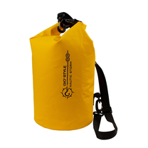 Водонепроницаемая сумка Gio'Style Dry Bag Nautic Storm, 10 л, M, желтый цв.