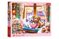 Пазл Trefl Puppy Love 37554, 34 см x 48 см, 500 шт., многоцветный
