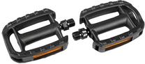 Pedalas Kross, plastikas/plienas, juoda sp., 2 vnt.