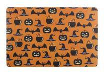 Stalo padėkliukas Splendid Treat, 28.5 cm x 43.5 cm, Juoda sp./Oranžinė sp.