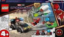Konstruktorius LEGO Marvel Spider-Man Žmogus voras prieš Mysterio dronų ataką 76184
