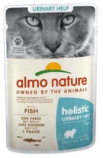 Šlapias kačių maistas Almo Nature Urinary Support Fish, žuvis, 0.070 kg