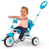 Трехколесный велосипед Little Tikes Pack And Go Trike, синий цв./белый цв.