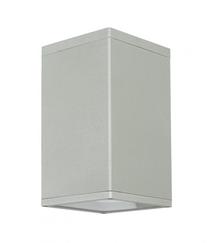 Lubinis lauko šviestuvas Su-Ma Adela 8003, 60W, E27, IP54, sidabro sp., 12 cm x 21 cm
