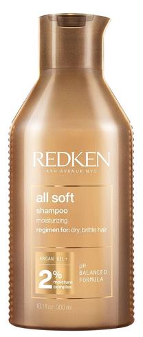 Šampoon Redken All Soft Moisturizing, 300 ml
