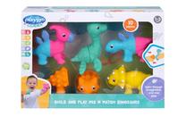 Figūrėlių rinkinys, dinozauras Playgro Learn 4088240, 5 vnt., įvairių spalvų