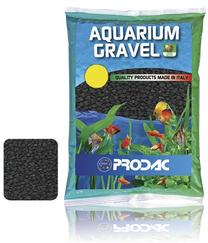Grunts Prodac Aquarium Gravel Q4KG1, 1 kg, melna krās.