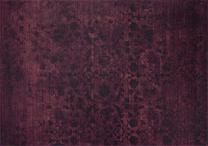 Kilimas Conceptum Hypnose Dorian Chenille AL 186 mr, įvairių spalvų/violetinė sp., 150 cm x 75 cm