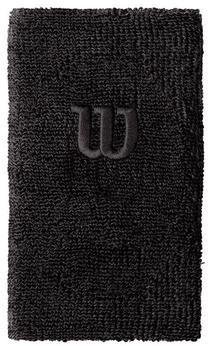 Спортивный напульсник Wilson Extra Wide WRA733528, черный цв.