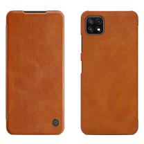 Чехол для телефона Nillkin Qin Original for Samsung Galaxy A22 5G, коричневый цв., Samsung