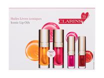 Lūpų balzamas, rinkinys Clarins Lip Comfort, medaus sp., raspberry sp.