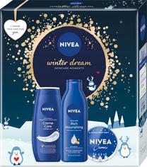 Sejas un ķermeņa kopšanas komplekts Nivea Winter Dream Skincare moments, 600 ml, 3 gab.
