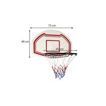Mini basketbola dēlis Trizand 24335, 49 cm x 73 cm