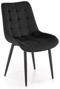 Valgomojo kėdė K580, matinė, juoda, 61 cm x 51 cm x 85 cm