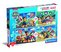 Пазл 4in1 Clementoni PAW PATROL 4IN1 24801, 27 см x 19 см, 160 шт.