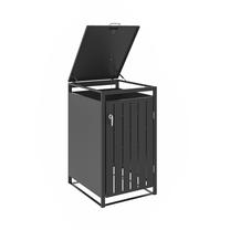 Lauko konteinerių stoginė Hatis MBB02-1A, 240 l, antracito sp.